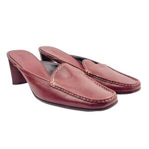 Cole Haan Women's Block‎ Heel Mule Wedge Sandal - Size 10B